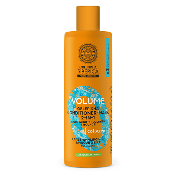 Oblepikha O Après-shampoing et masque 2-en-1 tous types de cheveux 400ml