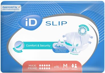 ID Expert Slip Maxi Prime Medium - 6 paquets de 15 protections
