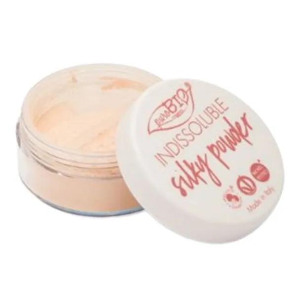 PuroBio Poudre Libre bio Silky Powder Indissoluble 02 Pêche 8g