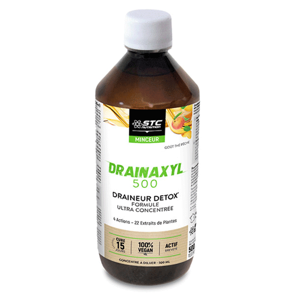 Drainaxyl 500 Goût Thé Pêche 500ml