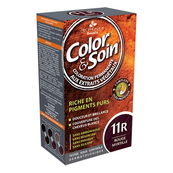 Color & Soin Coloration Permanente N°11R Rouge Myrtille