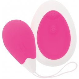 Jan Vibrating Egg Télécommande Rose