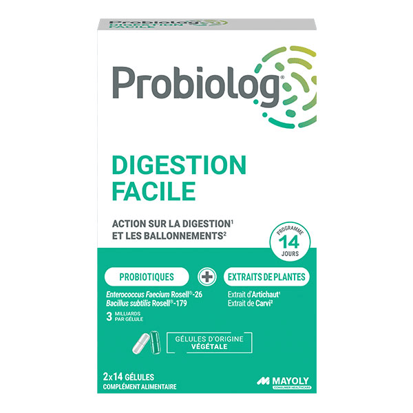 Probiolog Digestion facile - 14 gélules + 14 gélules