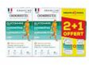 Chondrostéo+ Articulations Lot de 3 x 90 Comprimés - Lot 270 comprimés