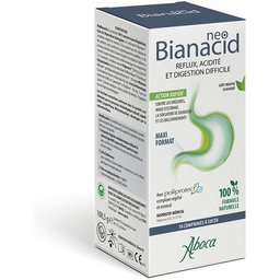 Neobianacid Menthe Comprimes - Brûlures d'estomac, Reflux acide et Digestion difficile