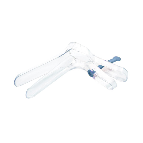 Spéculum vaginal CUSCO UNISPEC à usage unique - Bleu (24 mm)