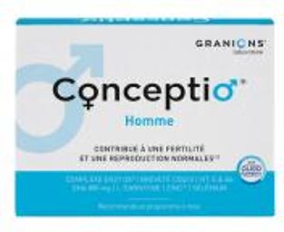 Conceptio Homme Programme 6 mois - Boîte 90 capsules et 30 sachets