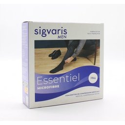 Men Essentiel Microfibre 2 Chaussette Marine L 1 Paire