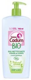 Bébé Eau Nettoyante Natural Caresse Sans Rinçage Bio 750 ml - Flacon-Pompe 750 ml
