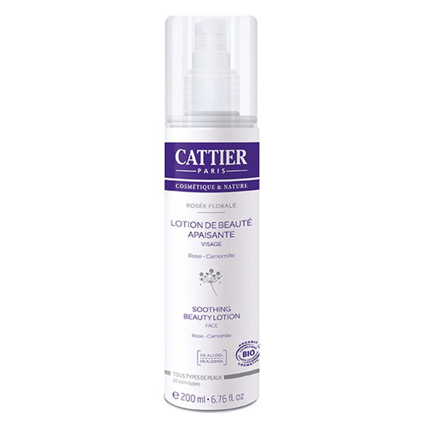 Nettoyant & Démaquillant Lotion de Beauté Apaisante Rosée Florale Bio 200ml