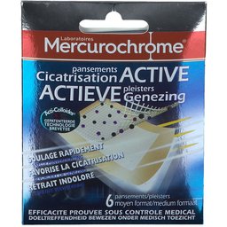 Mercurochrome Pansements Cicatrisation Active