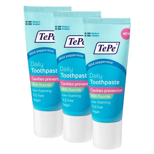 Lot Dentifrice format Voyage Adulte