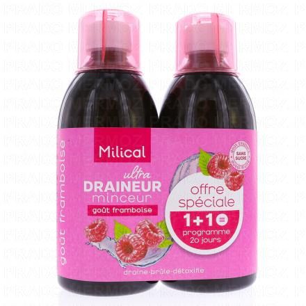 Ultra Draineur Minceur Framboise lot de 2 x 500ml