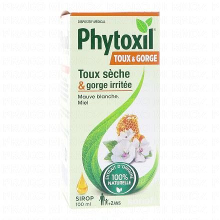 Sirop toux sèche et gorge irritée 100ml