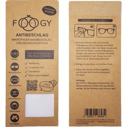 Lunettes antibuée en microfibre 1 pc