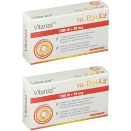 HQ Vitamine D3 + K2® 1000 UI + 50 mcg