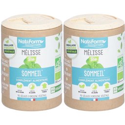 Nat&Form Mélisse Bio en gélules