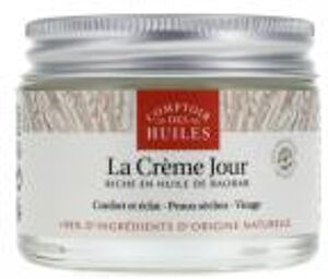 Crème Jour Visage Bio - Huile de Baobab 50 ml en Tube - Tube 50 ml