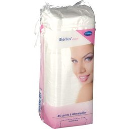 Stérilux Visage Carrés Dermatologiques 45 Unités