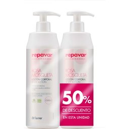 Lait corporel à l'huile de cynorhodon Régénérant 2x500ml