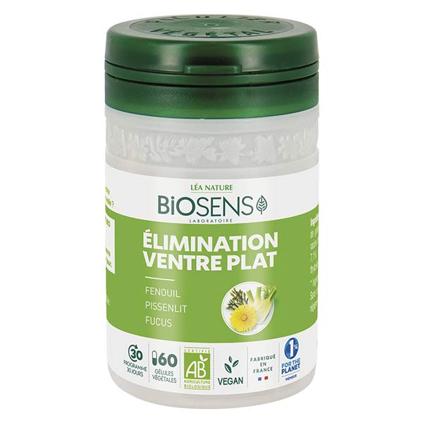 Elimination Ventre Plat Bio 60 gélules végétales