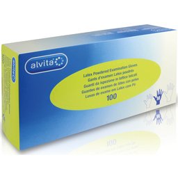 Guantes De Examen Látex Con Polvo M 100uds