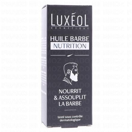 LUXÉOL Huile Barbe Nutrition 50 mL