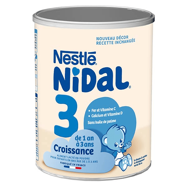 Croissance 3ème Age dès 1 an