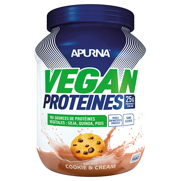 Vegan Protéines Cookie & Cream 660g