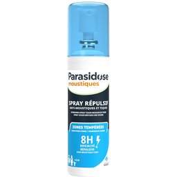 Moustiques Zones Tempérées Spray Répulsif