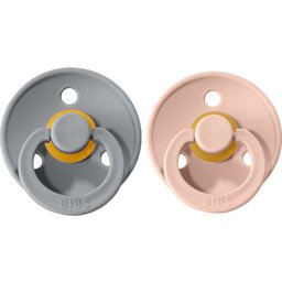 Bavoirs Duo Sucette Latex Cloud Blush 0-6M 2 pièces