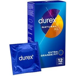 Durex™ Natural Plus XL Easy-On Préservatifs 12 Unités