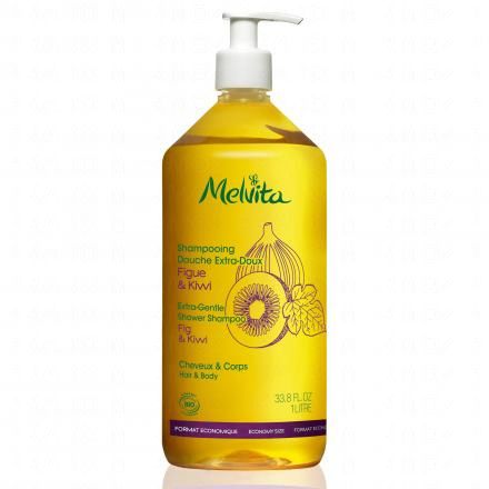 Hygiène - Shampooing douche extra-doux flacon pompe 1l