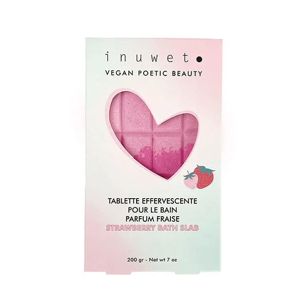tablette de bain effervescente Fraise 200g