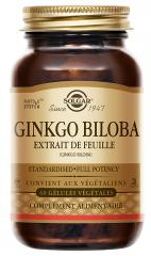 Extrait de Feuille de Ginkgo Biloba 60 Gélules Végétales - Flacon 60 gélules