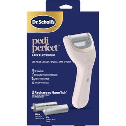 Dr. Scholl's Râpe électrique Pedi Perfect et 2 recharges NanoTech