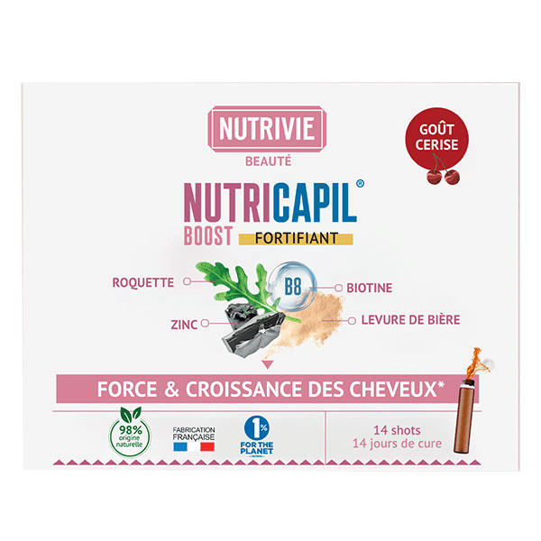 NUTRICAPIL - Boost Fortifiant Cheveux - 14 shots x 25 ml