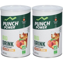 Punch Power Biodrink Boisson énergétique Thé pêche