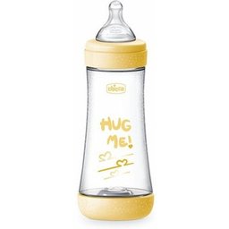 Perfect5 Biberón Hug Me 300ml Amarillo 1ud