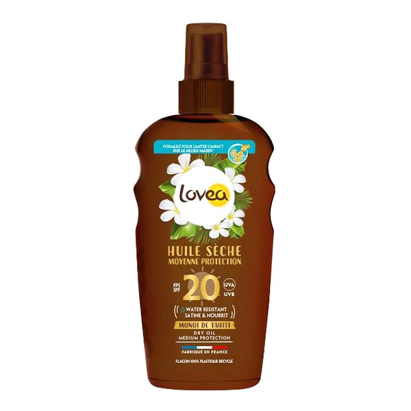 Solaire Huile Sèche Monoï de Tahiti SPF20 150ml