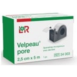 Pore Sparadrap 2,5cm x 5m 1ut
