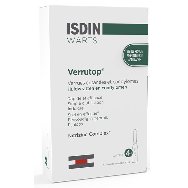 Warts Verrutop Traitement Topique 4 ampoules