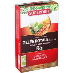 Super Diet Gelée Royale Bio 20 ampoules de 15ml