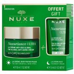 Nuxuriance Ultra Kit Anti-Âge Crème de Jour 50 ml + Cème de Nuit 15 ml Offerte - Coffret 2 produits