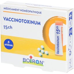 Vaccinotoxinum 15Ch granules homéopathiques unidose