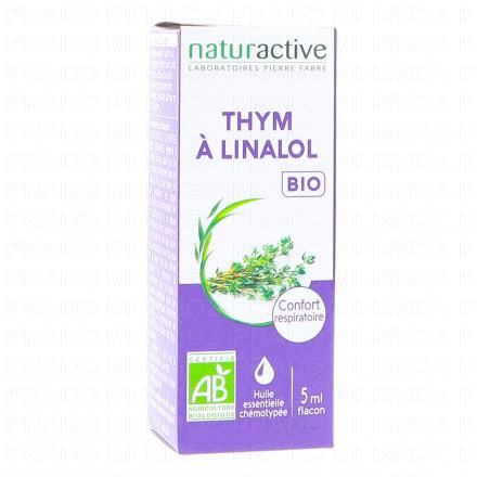 Huile Essentielle Bio Thym a Linalol flacon 5ml flacon 5ml