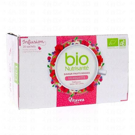 Infusion bio silhouette saveur fruits rouges x20 sachets