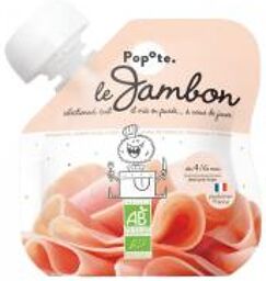 Gourde Le Jambon Bio Dès 4/6 Mois 60 g - Gourde 60 g