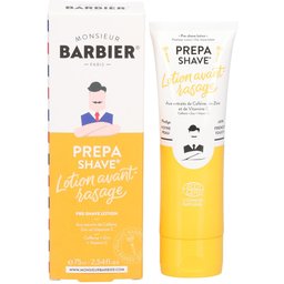 - Lotion avant-rasage protectrice