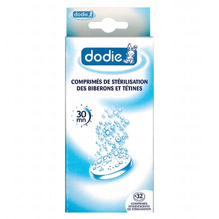 Accessoire biberon - Comprimés de stérilisation à froid 32 comprimés